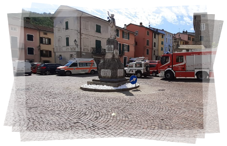 ambulanza e vigili del fuoco